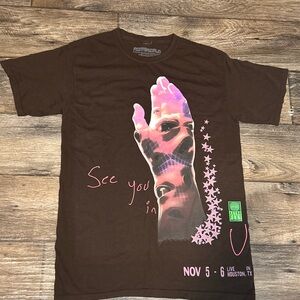 Travis Scott Astroworld All seeing Hands Tee size M